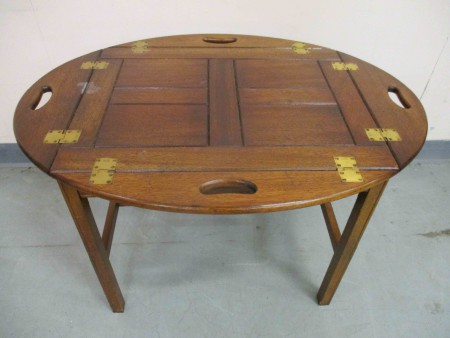 2497 - Stolek konferencni model Butler trays  87 x 63 cm V - 53 cm  -   PRODANO